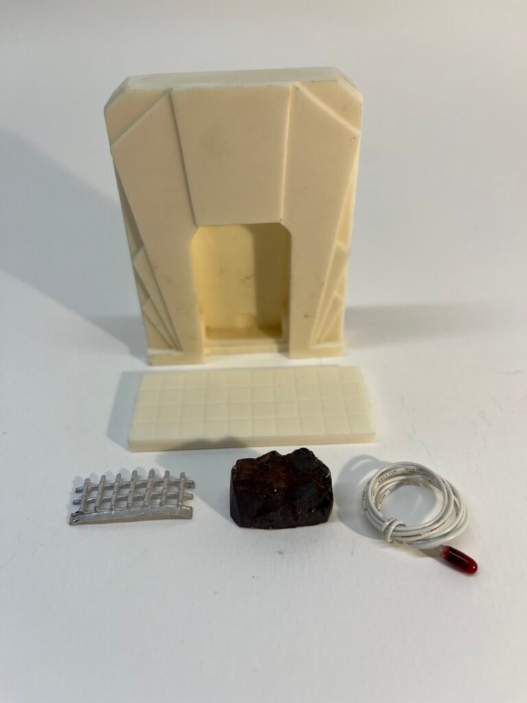 Art Deco lighting fireplace Kit  ADF3K