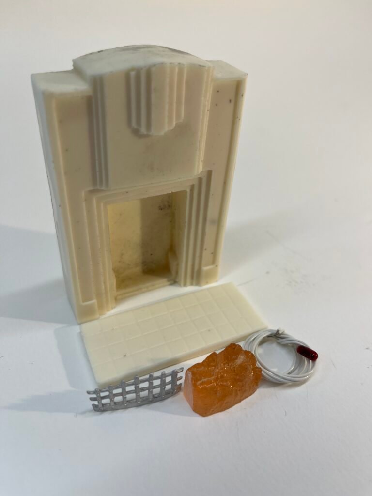 Art Deco lighting fireplace Kit   ADF2K