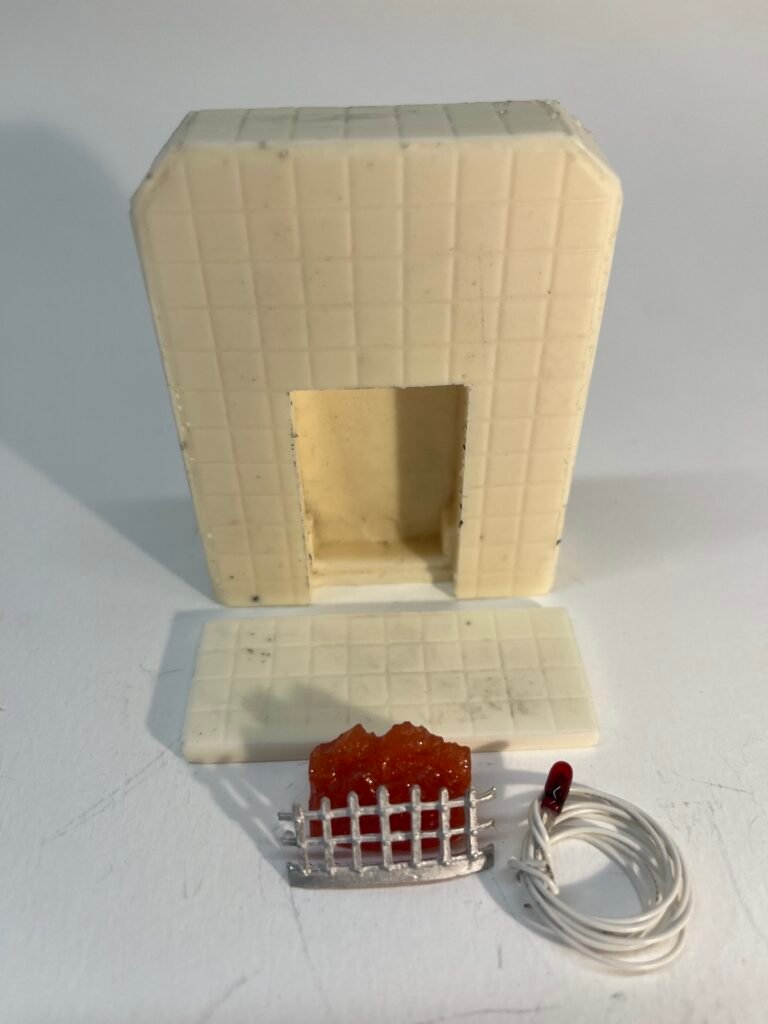 1930’s tiled lighting fireplace   Kit    ADF4K